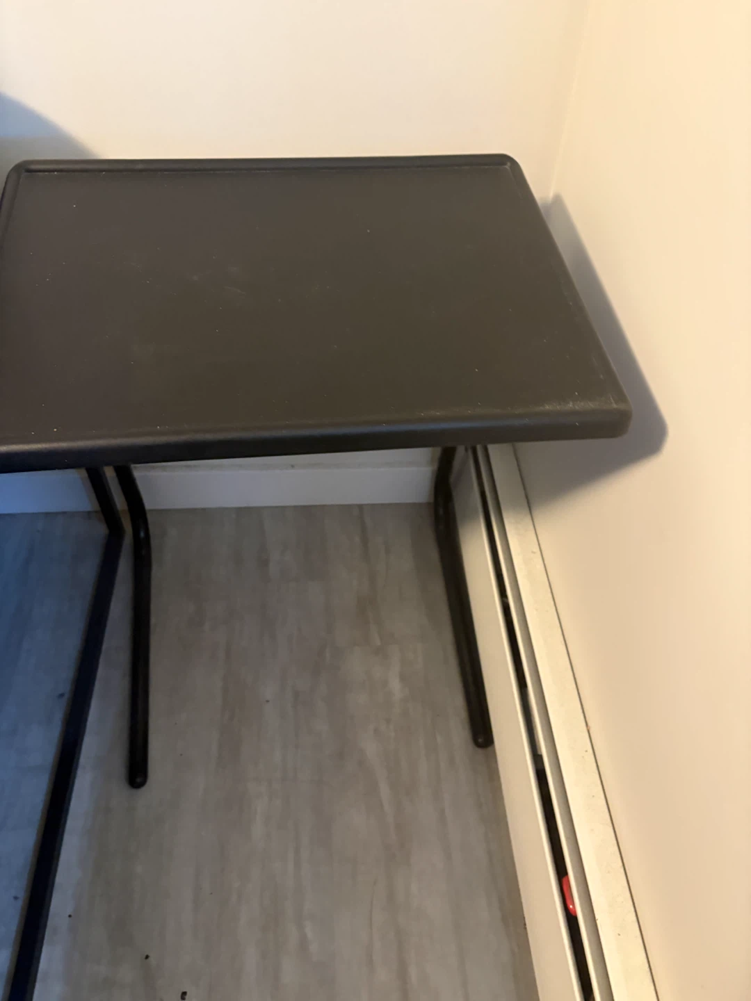 Black Tray Table