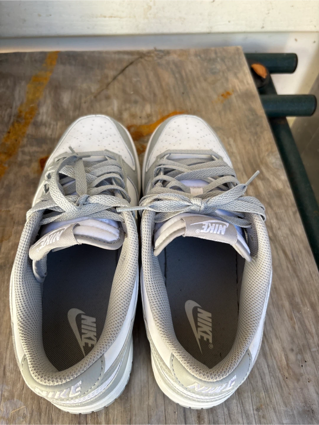 Nike Dunk Low White Grey - photo 2