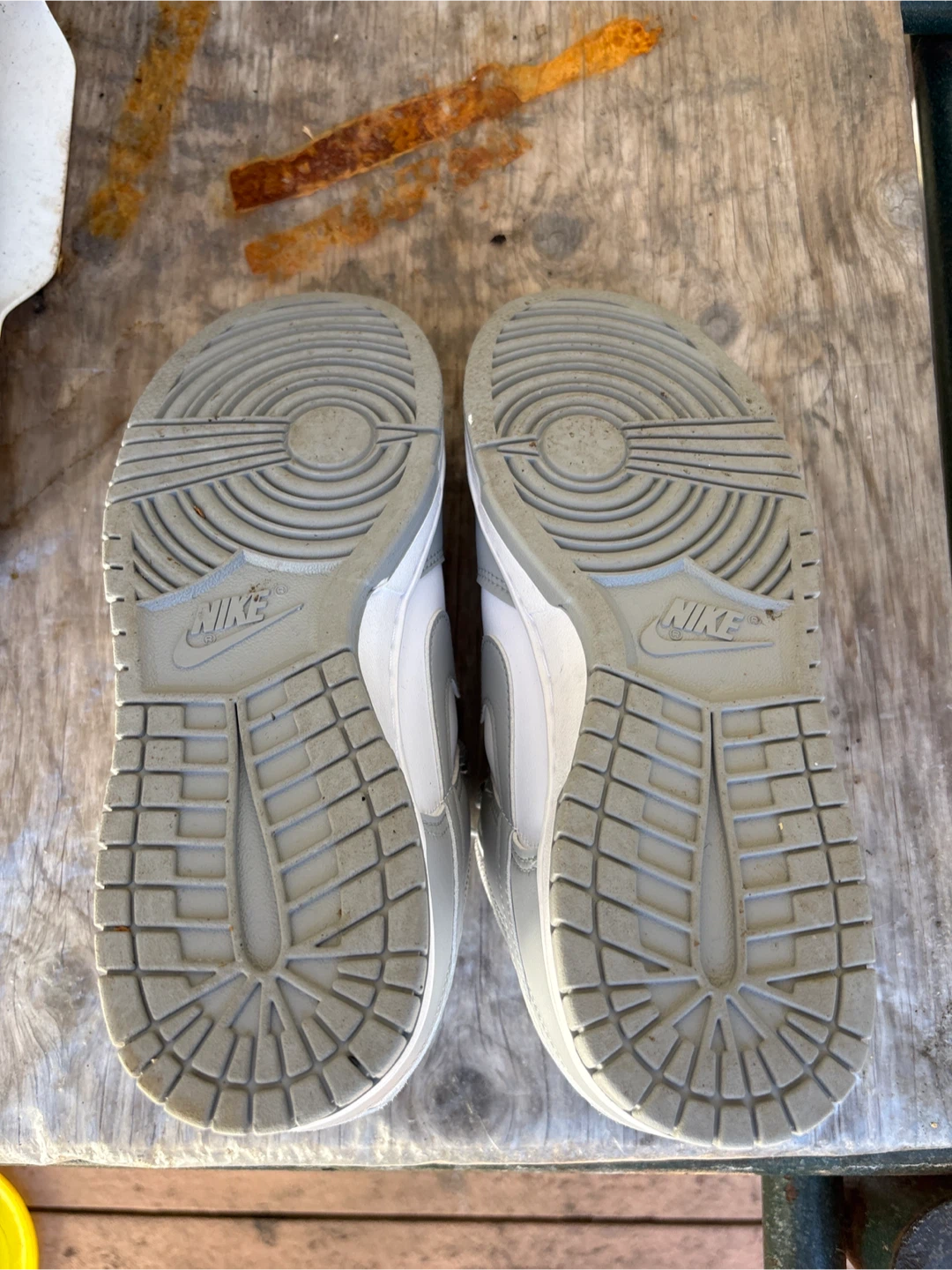 Nike Dunk Low White Grey - photo 3