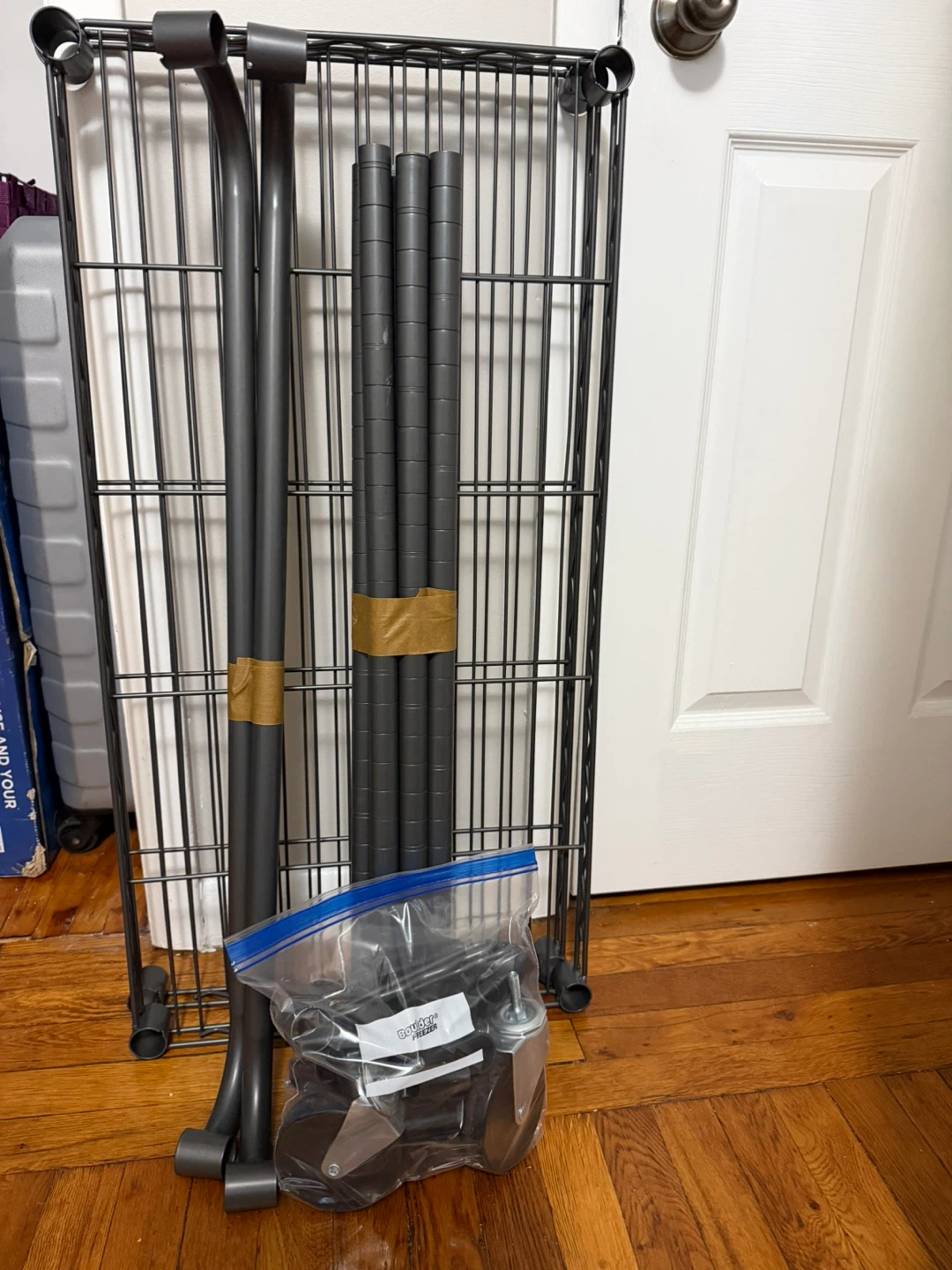 Wire Garment Rack with Wheels - photo 4