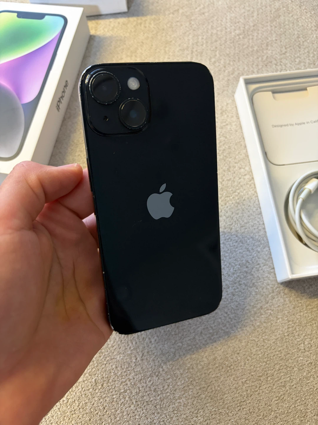 iPhone 14 128gb Midnight Black - photo 3