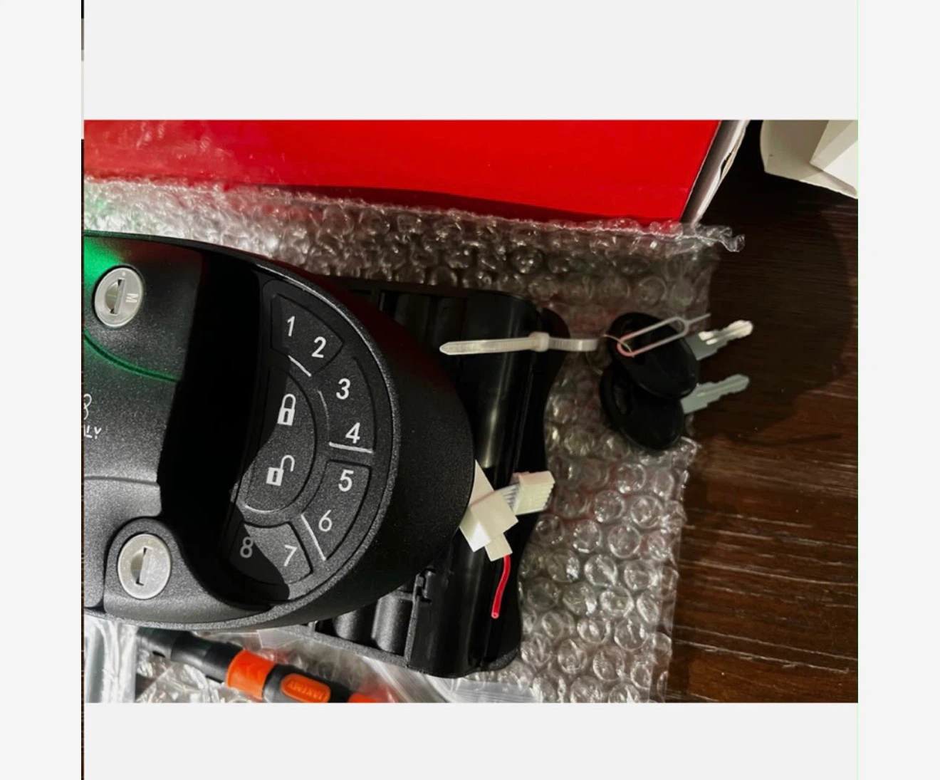 Sunealy RV Door Keyless Handle Lock with Remote - photo 3