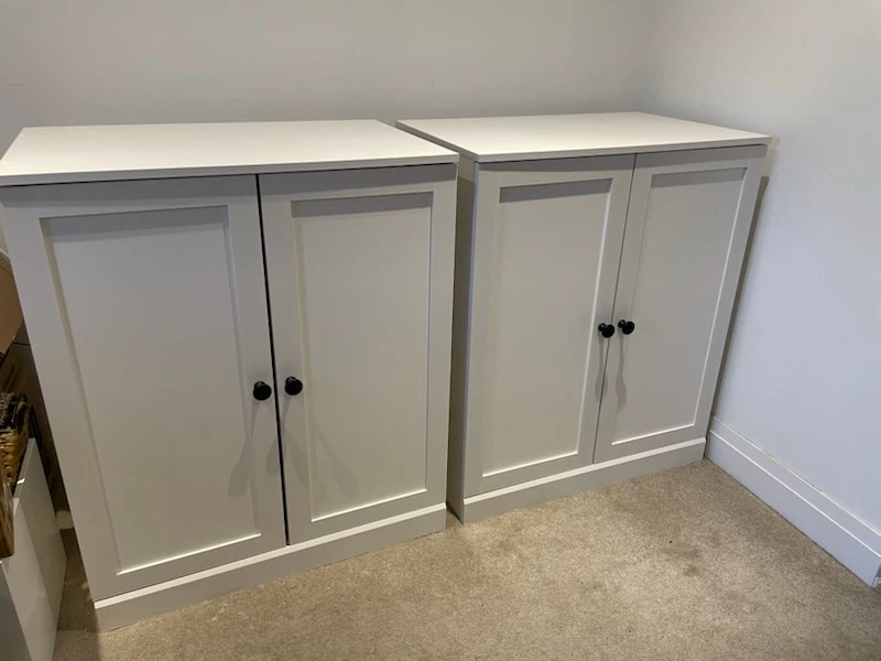 White Storage Cabinets