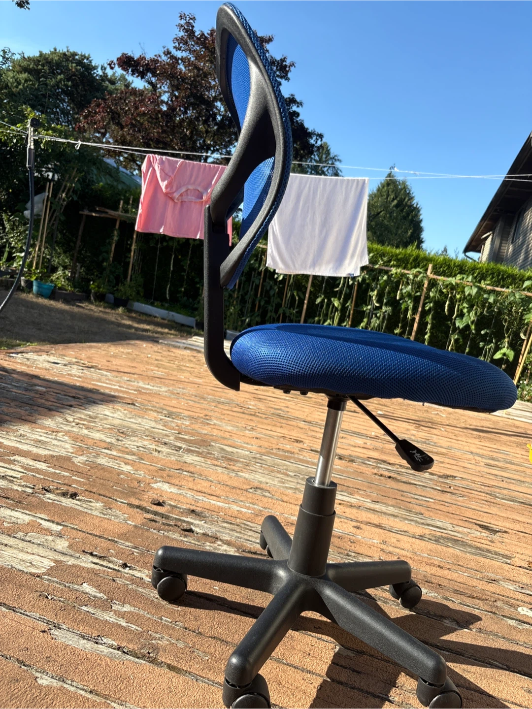 Blue Mesh Office Chair - photo 3