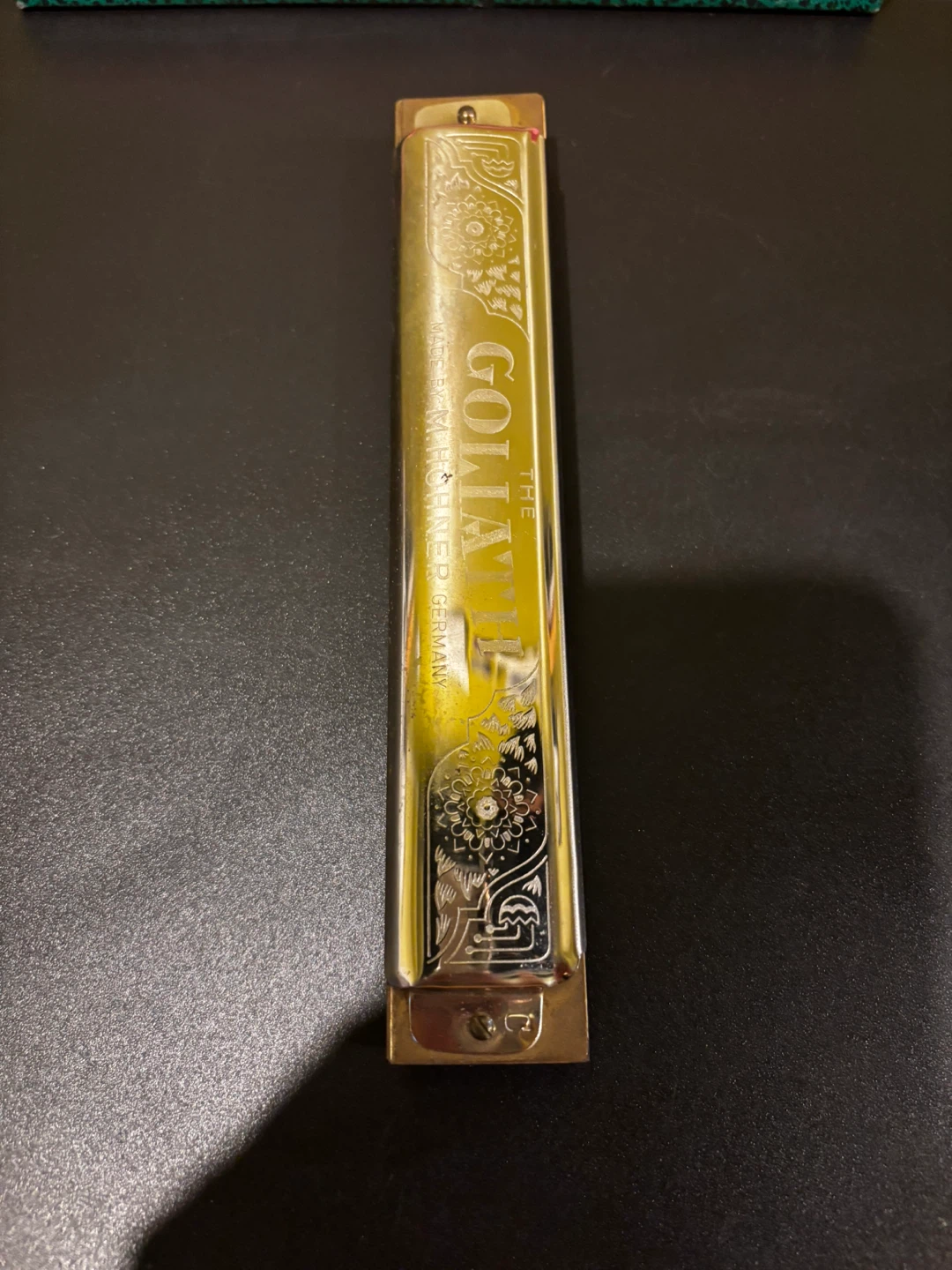 Hohner "The Echo" Goliath Harmonica with Case - photo 2
