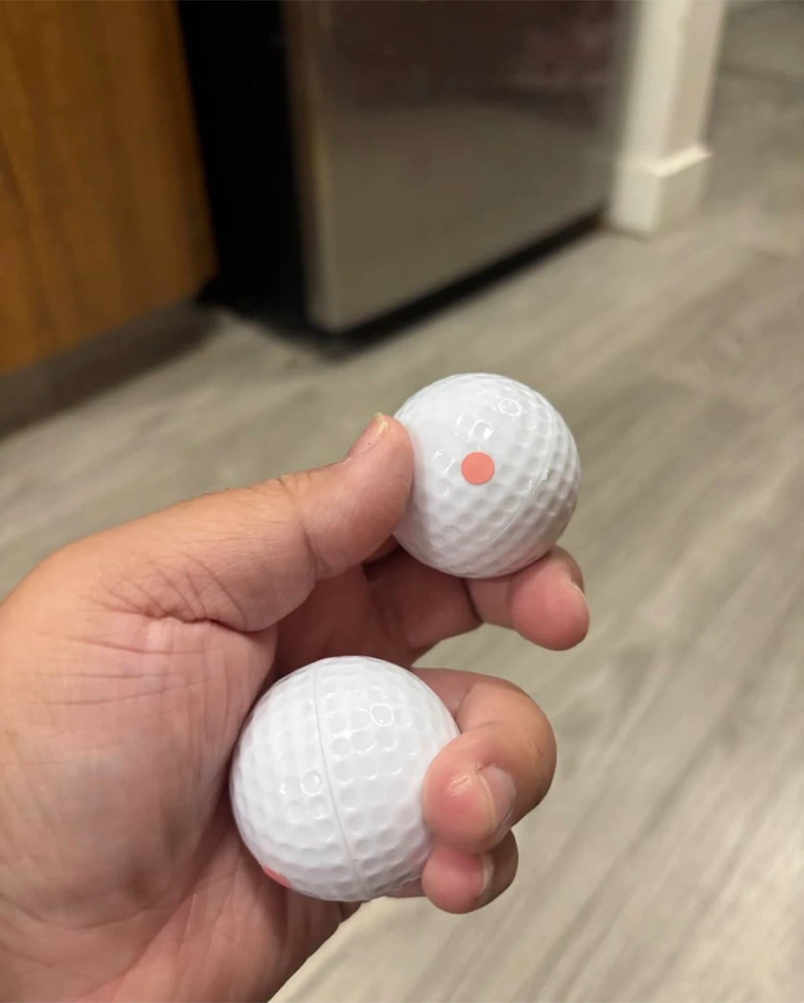 Gender reveal golf balls