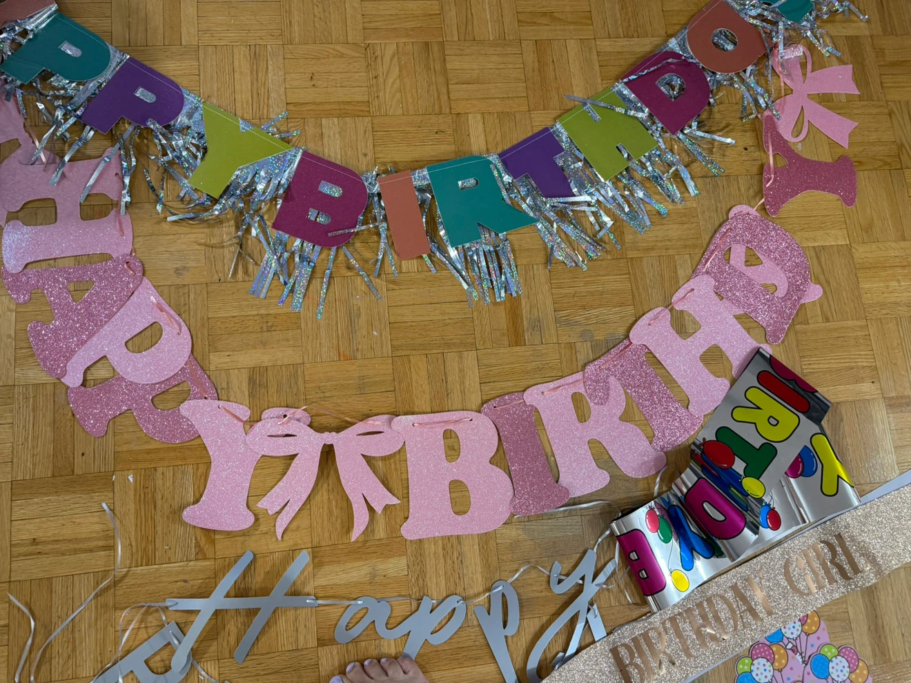 Birthday Party Banner & Sash Set - photo 3