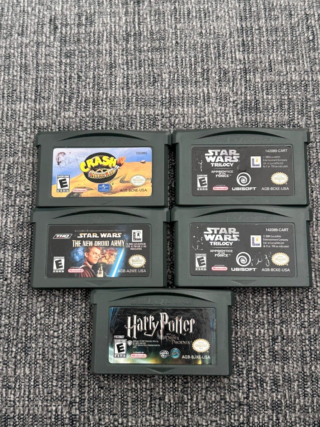Gameboy Advance Game Bundle