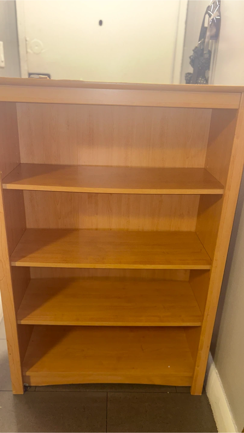 Wooden Bookshelf