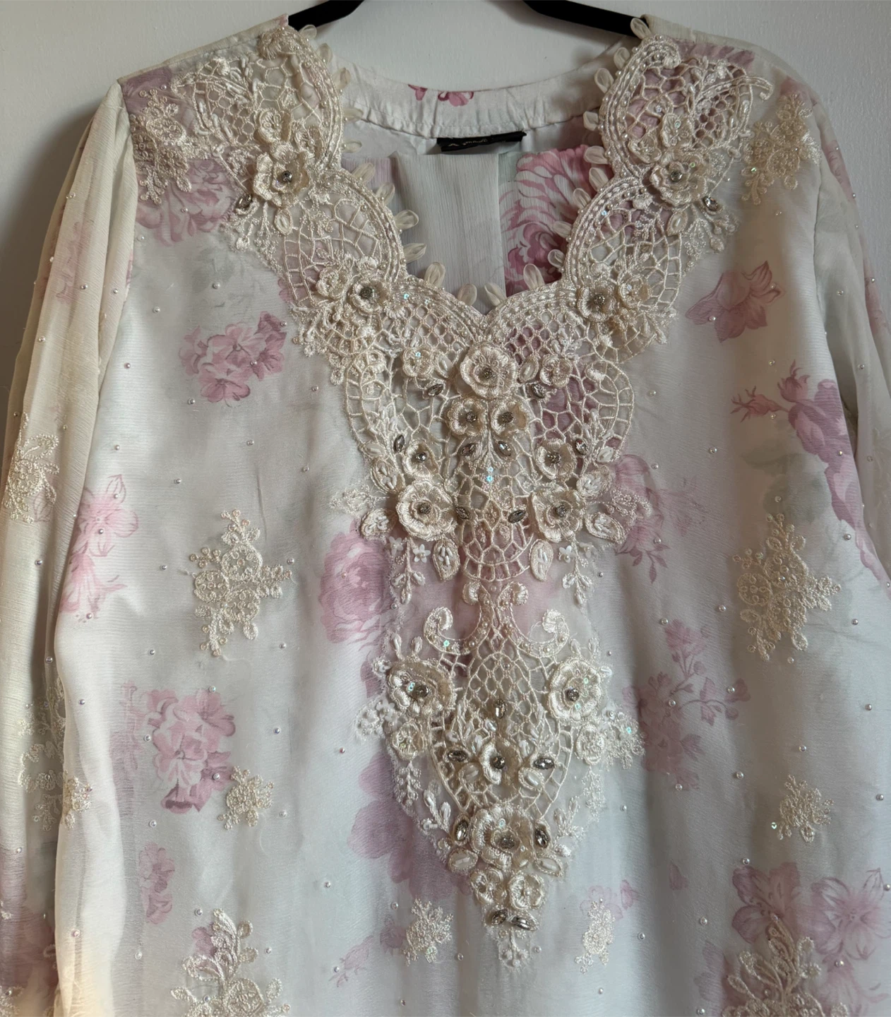Women's Floral Embroidered Kurti Set - photo 4