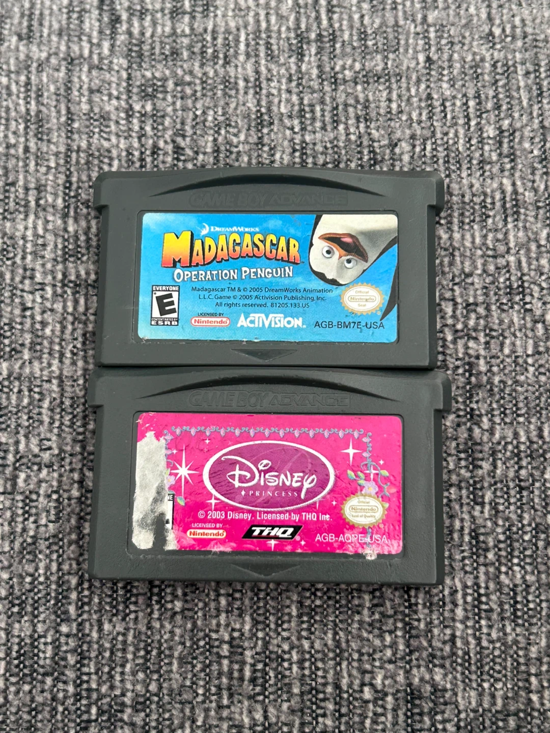 Nintendo GameBoy Advance Disney Games Bundle - photo 3
