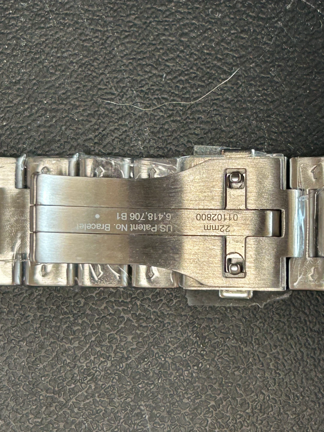 Fossil 22mm Stainless Steel Watch band new - photo 3