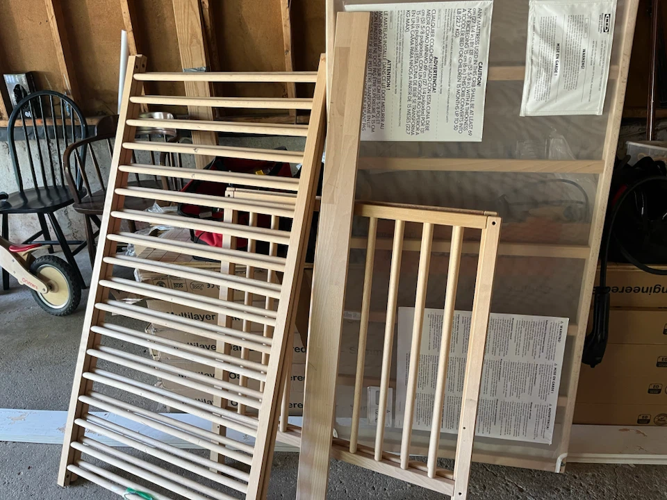IKEA Crib - Wood