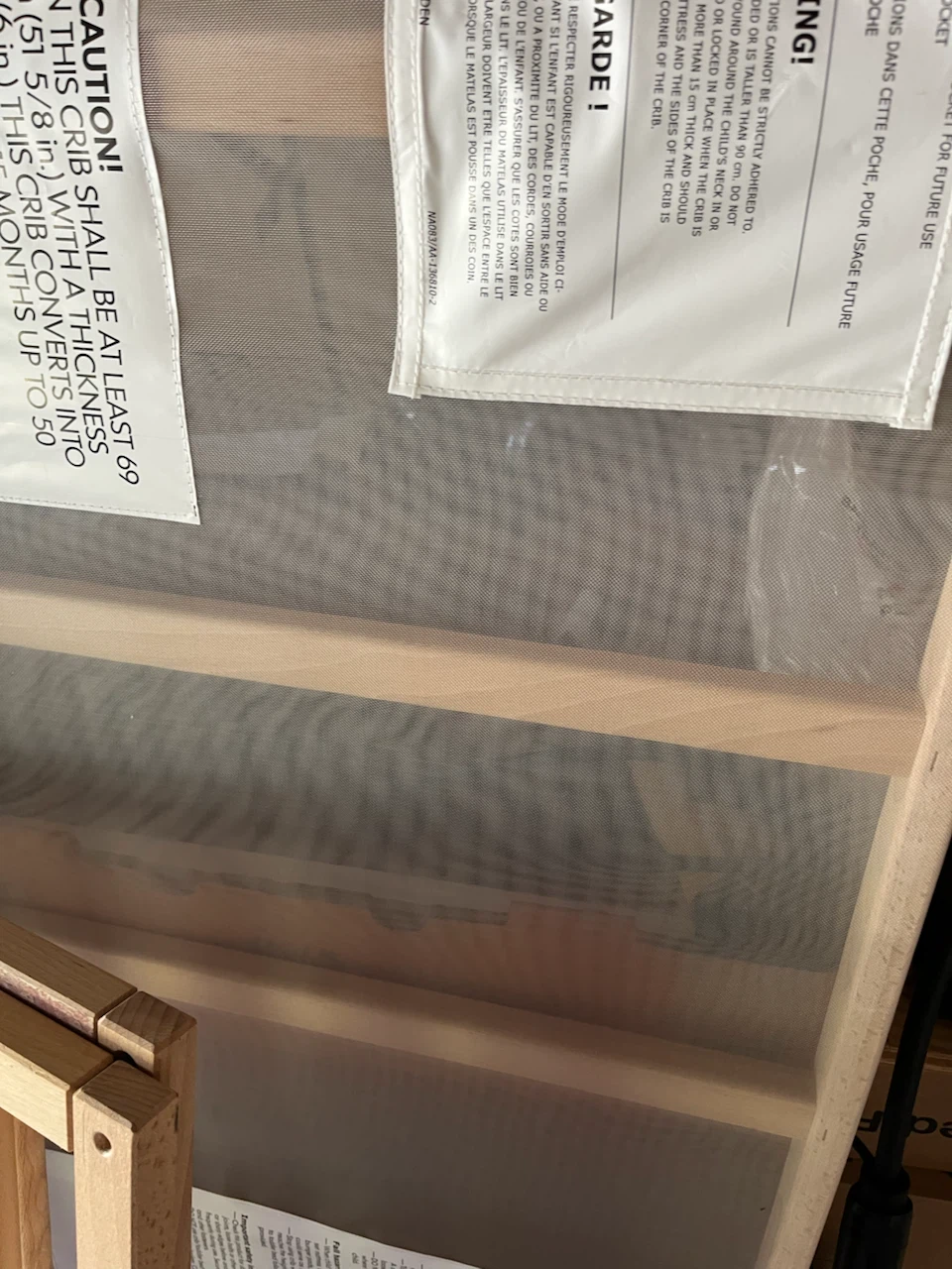 IKEA Crib - Wood - photo 5