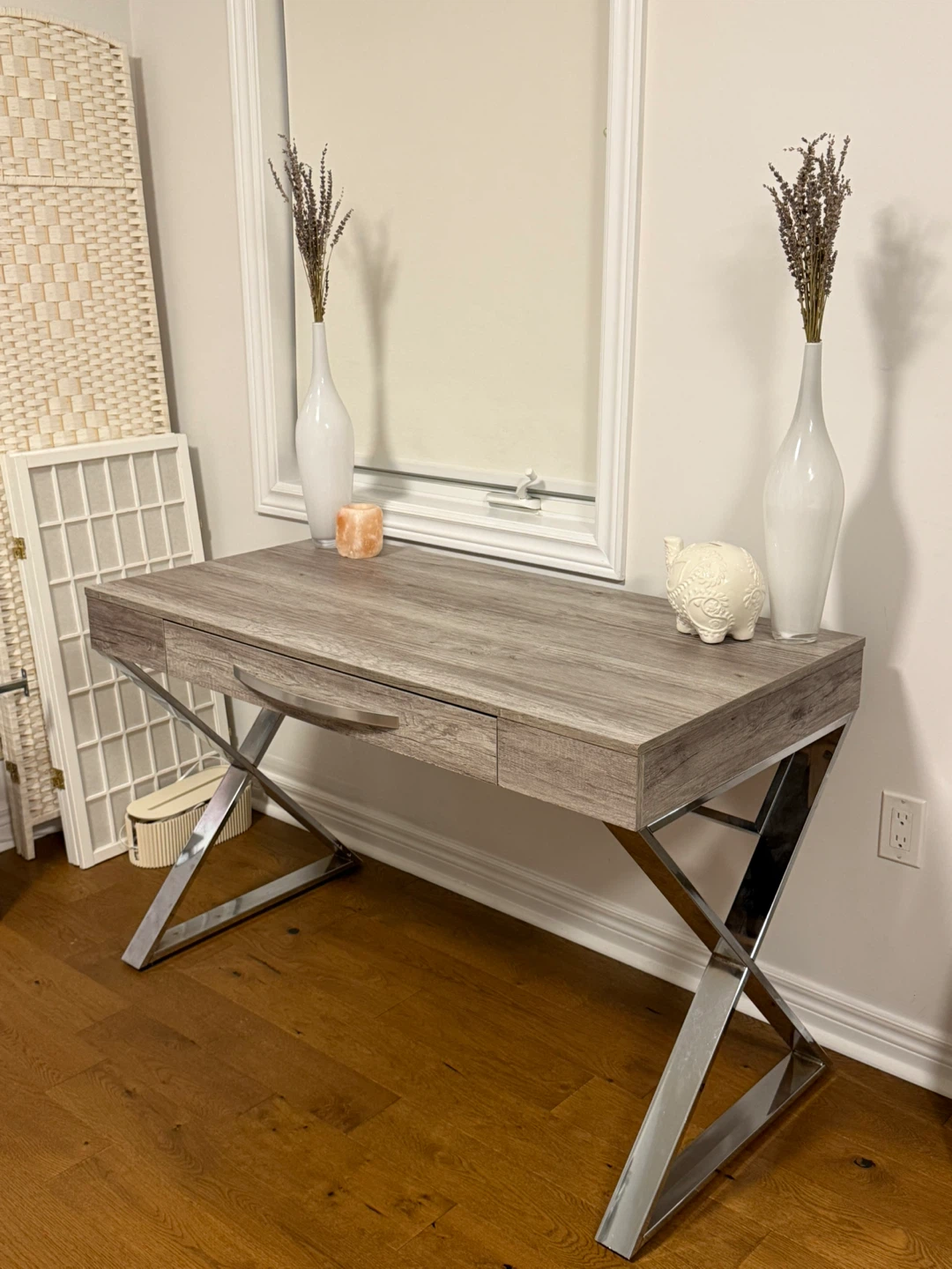 Grey Wood Desk each $60 - photo 5