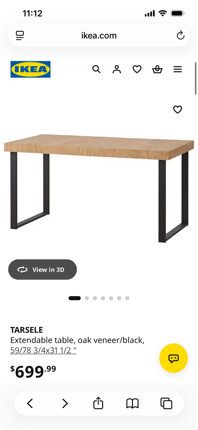 Ikea Dining Table