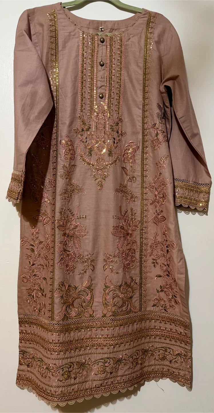 Embroidered Kurti Shirt