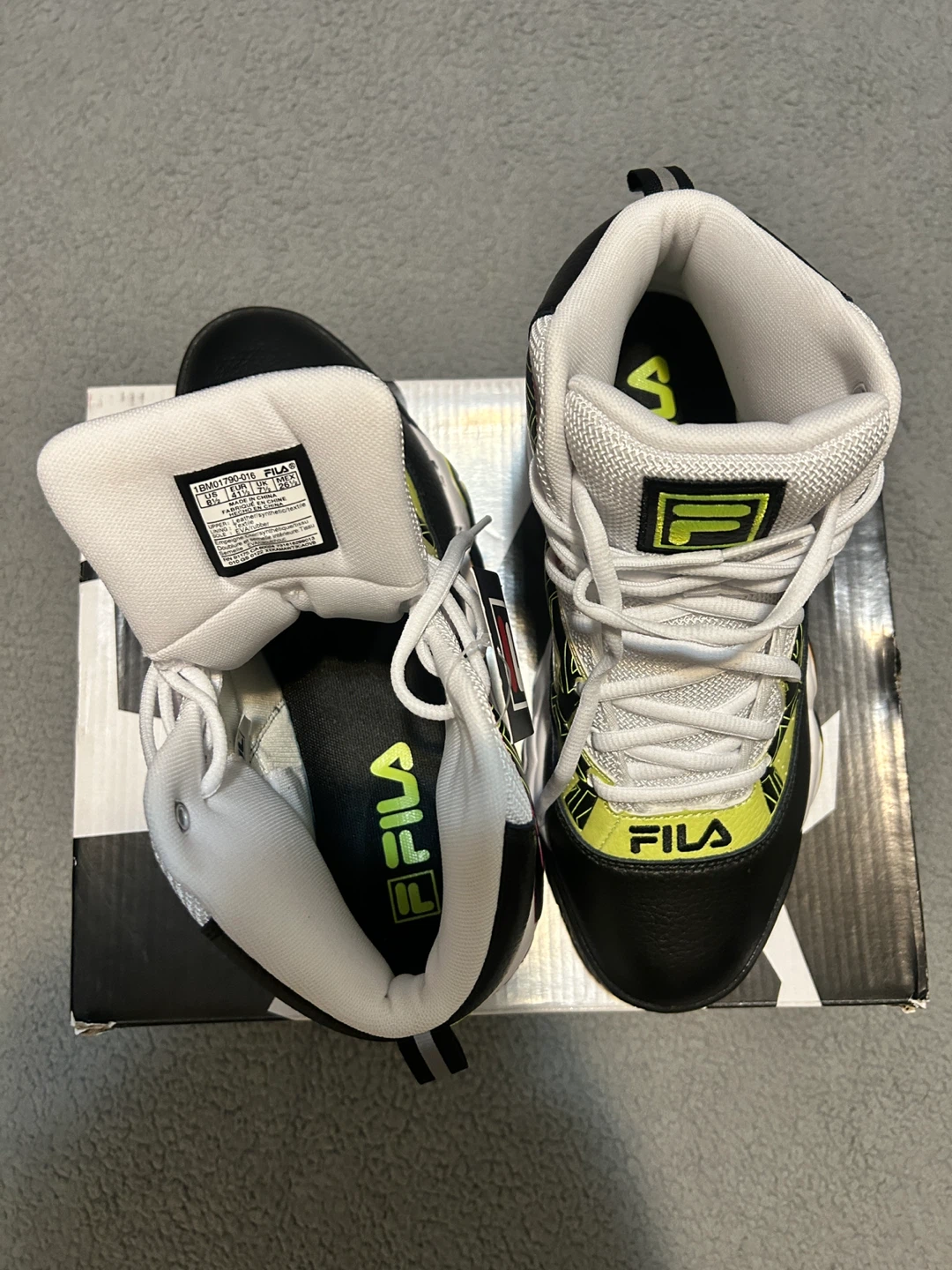 Fila Disruptor II Kids High-Top Shoes - photo 5