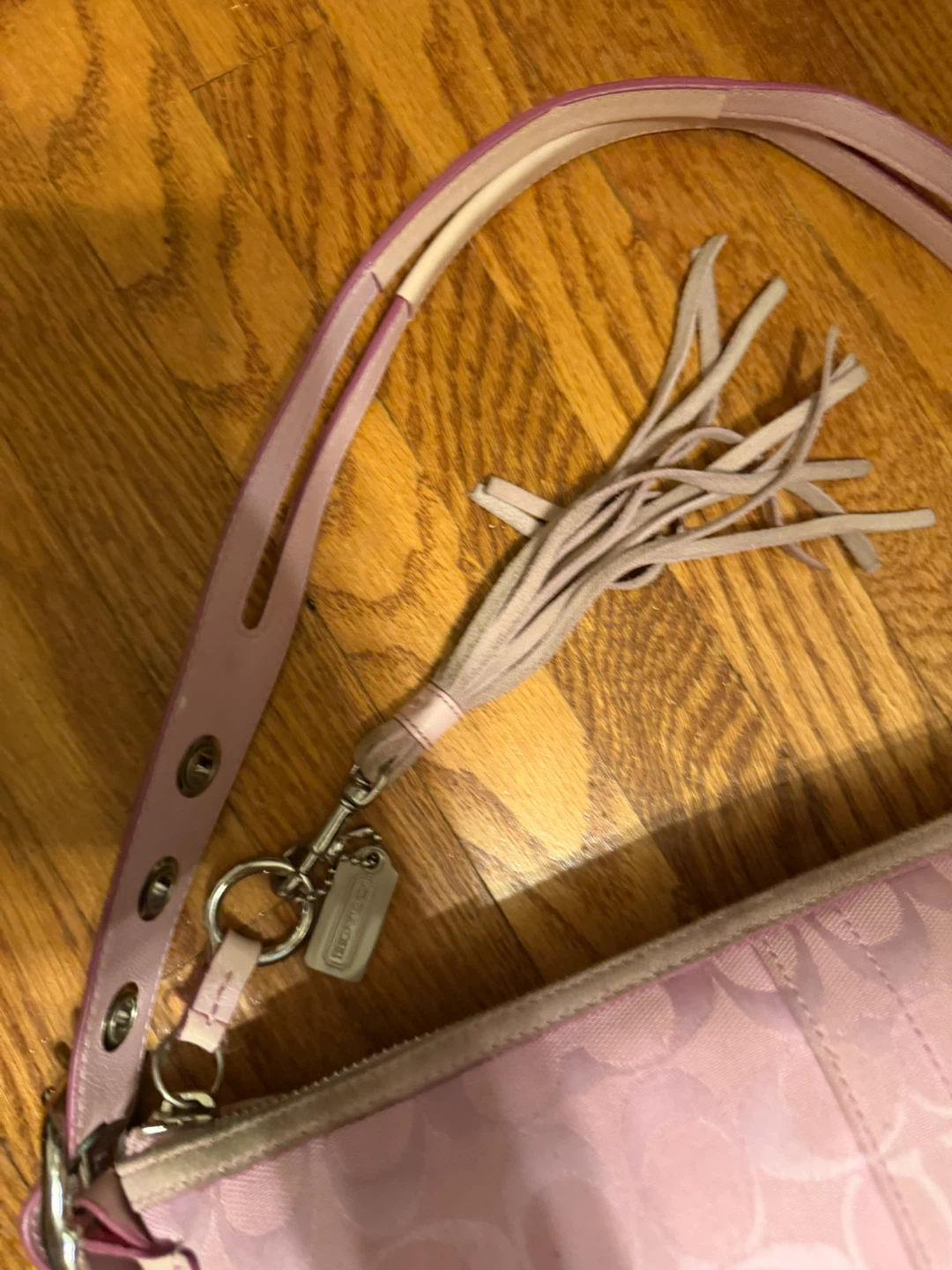 rare 2000s coach pink Demi bag - photo 2