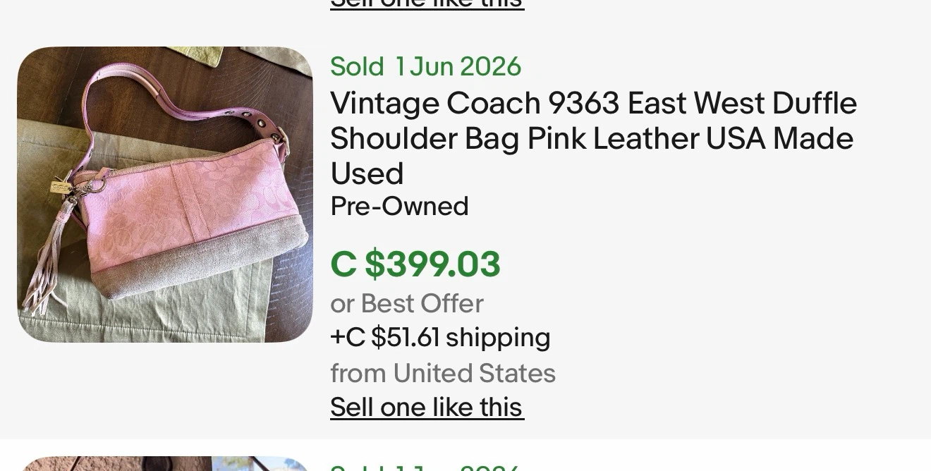 rare 2000s coach pink Demi bag - photo 5