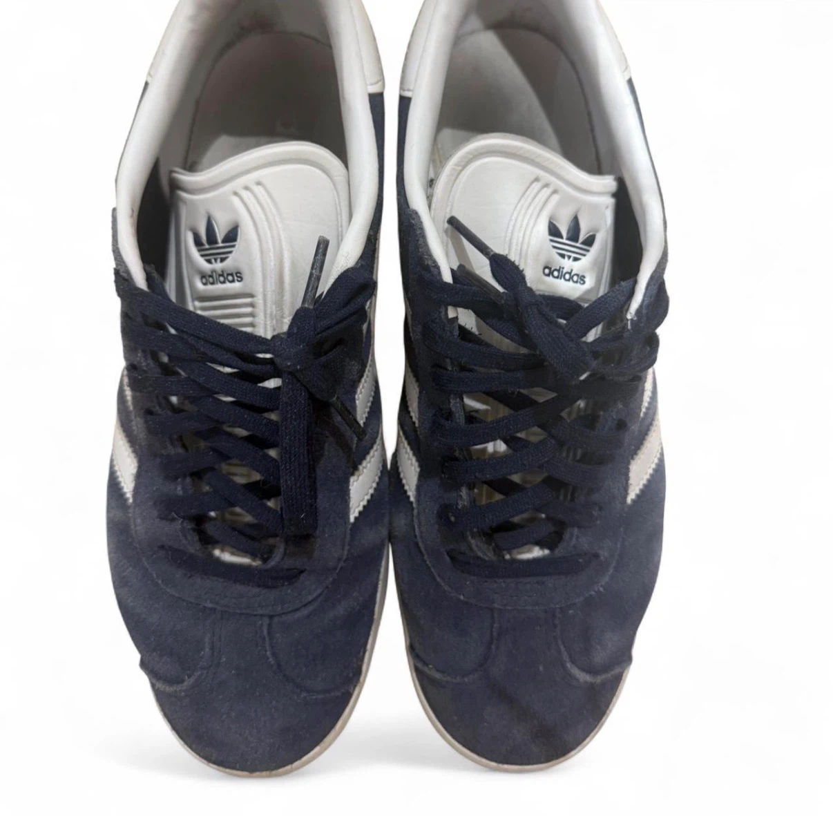 Adidas Gazelle Navy Suede Sneakers - photo 2