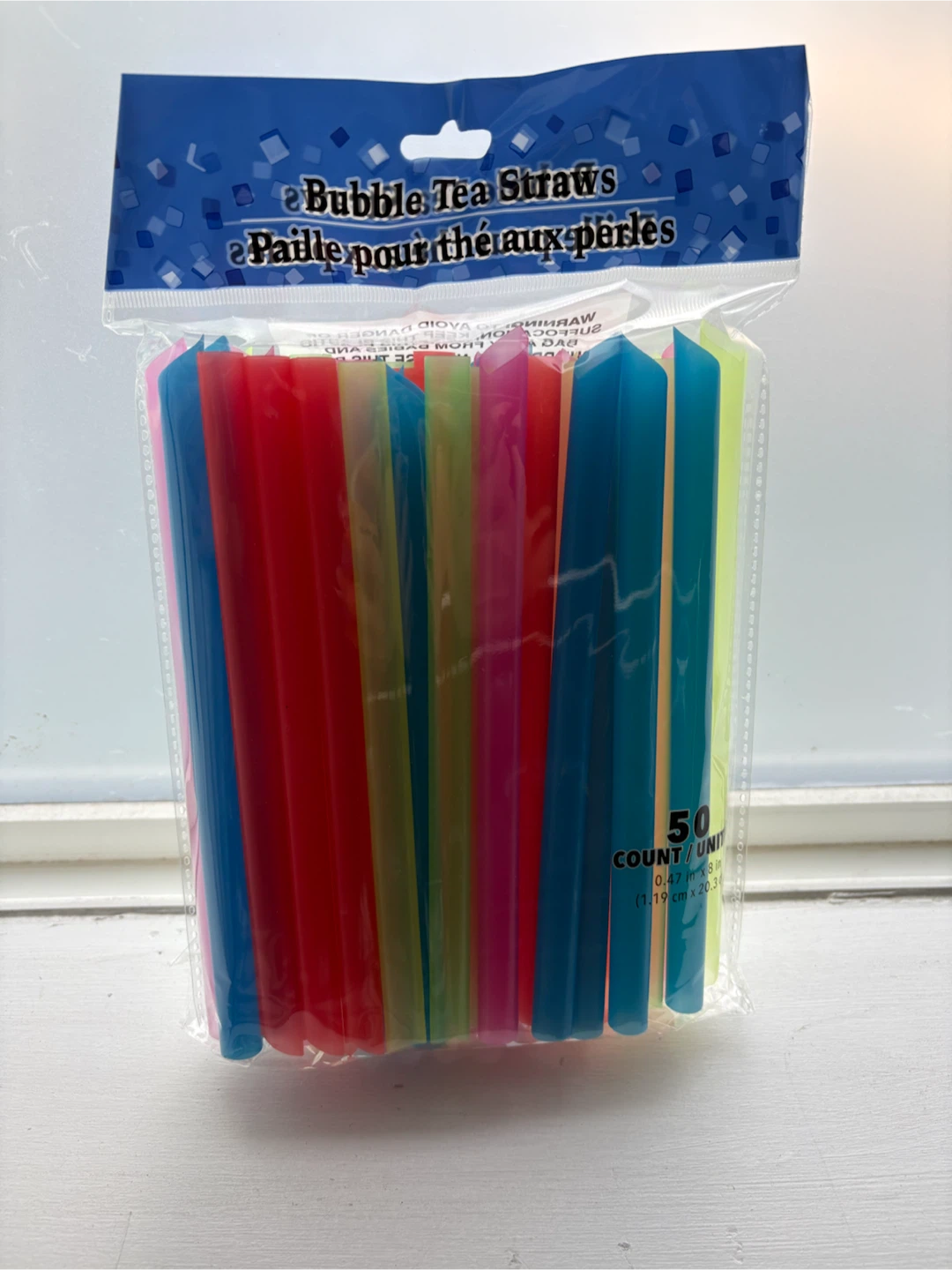 Bubble Tea Straws - 50 Count
