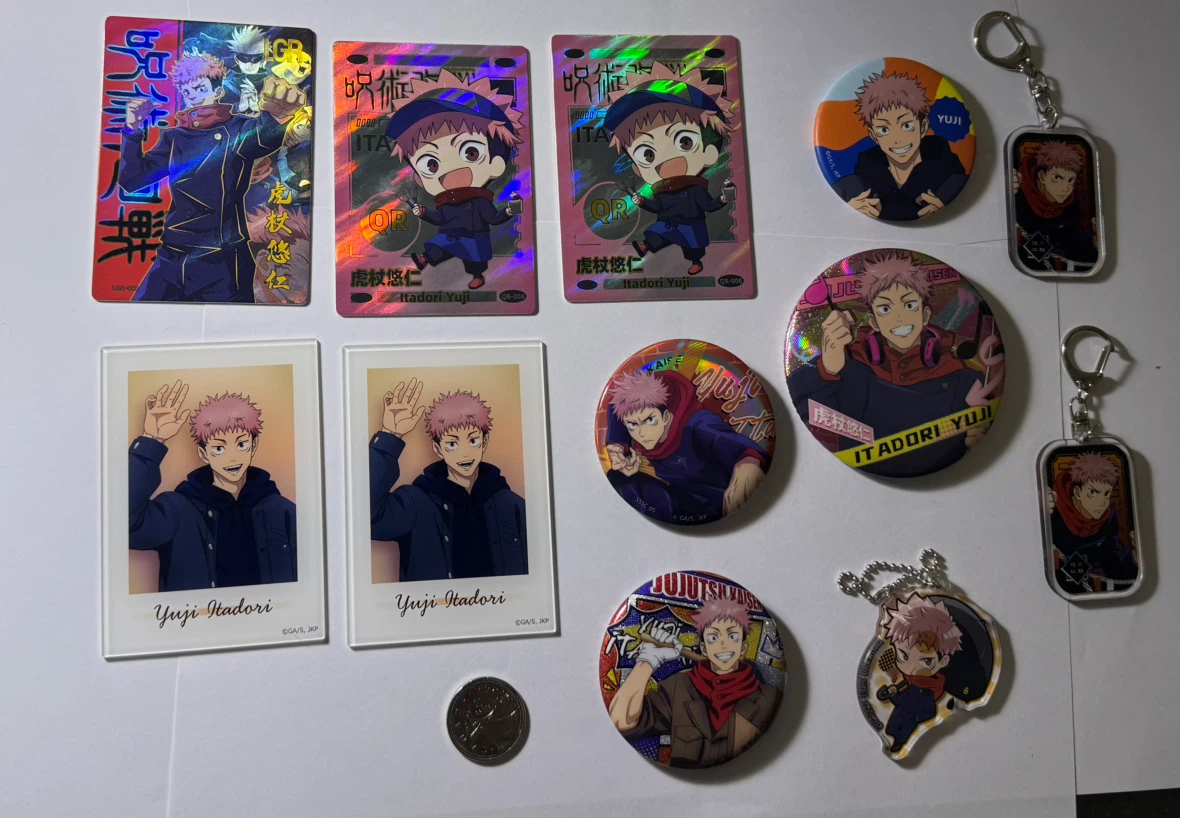Jujutsu Kaisen Yuji Itadori Merchandise Lot