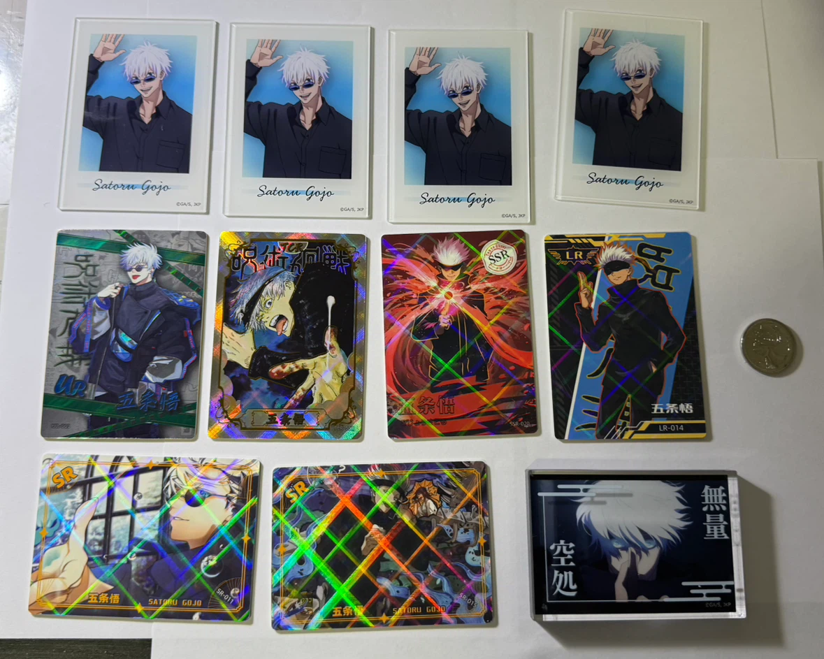 Massive Jujutsu Kaisen Satoru Gojo Merch Lot