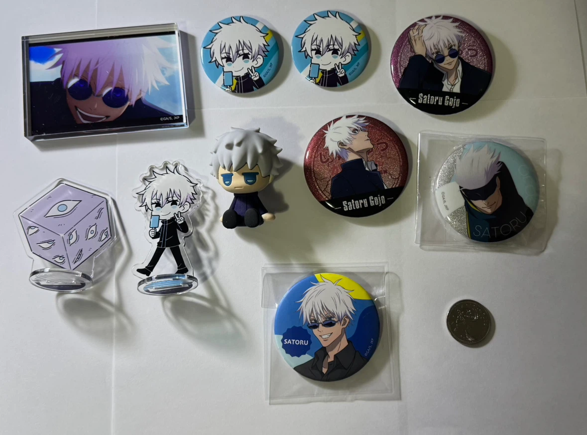 Massive Jujutsu Kaisen Satoru Gojo Merch Lot - photo 2