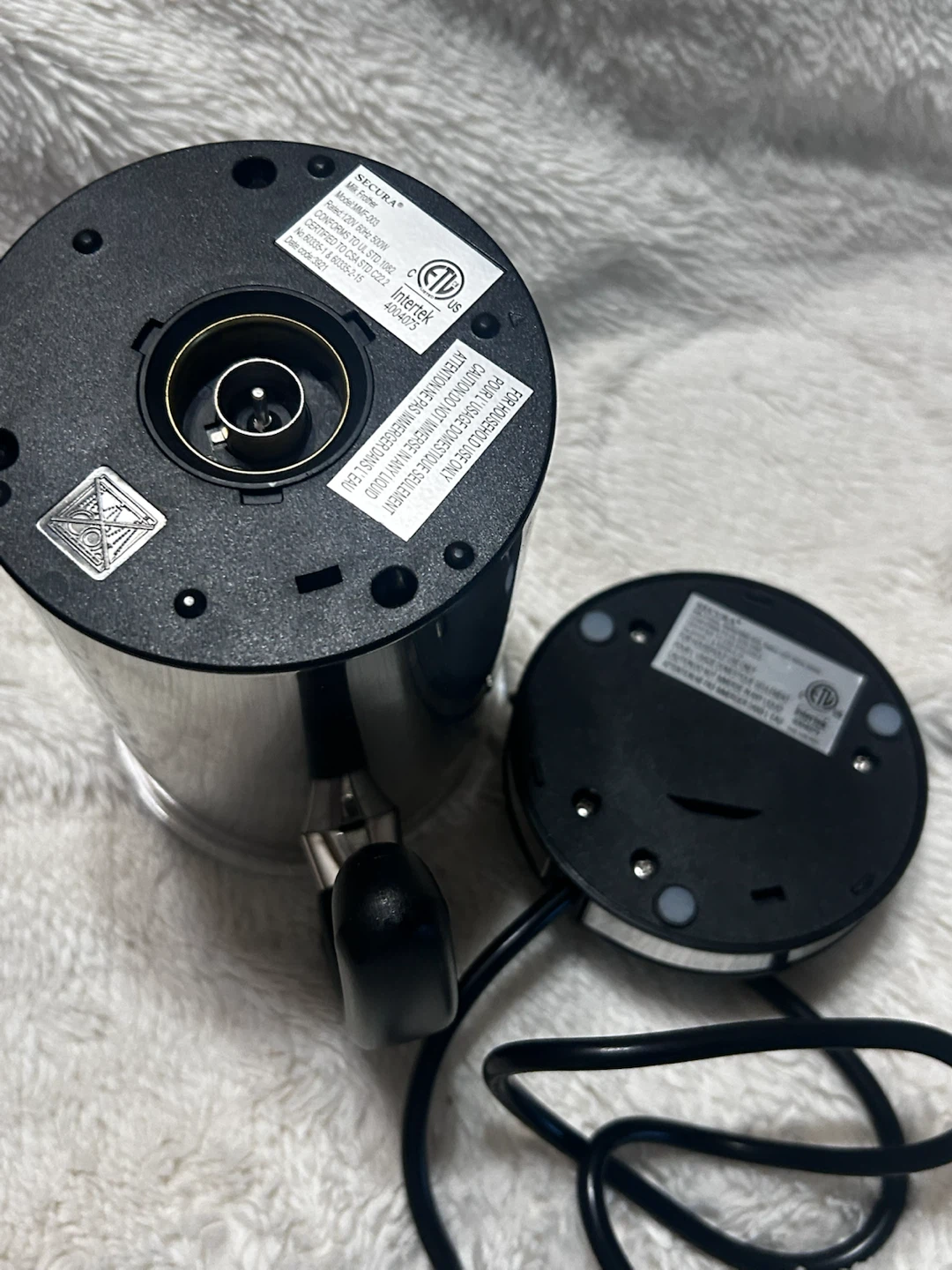 Secura Milk Frother - photo 3