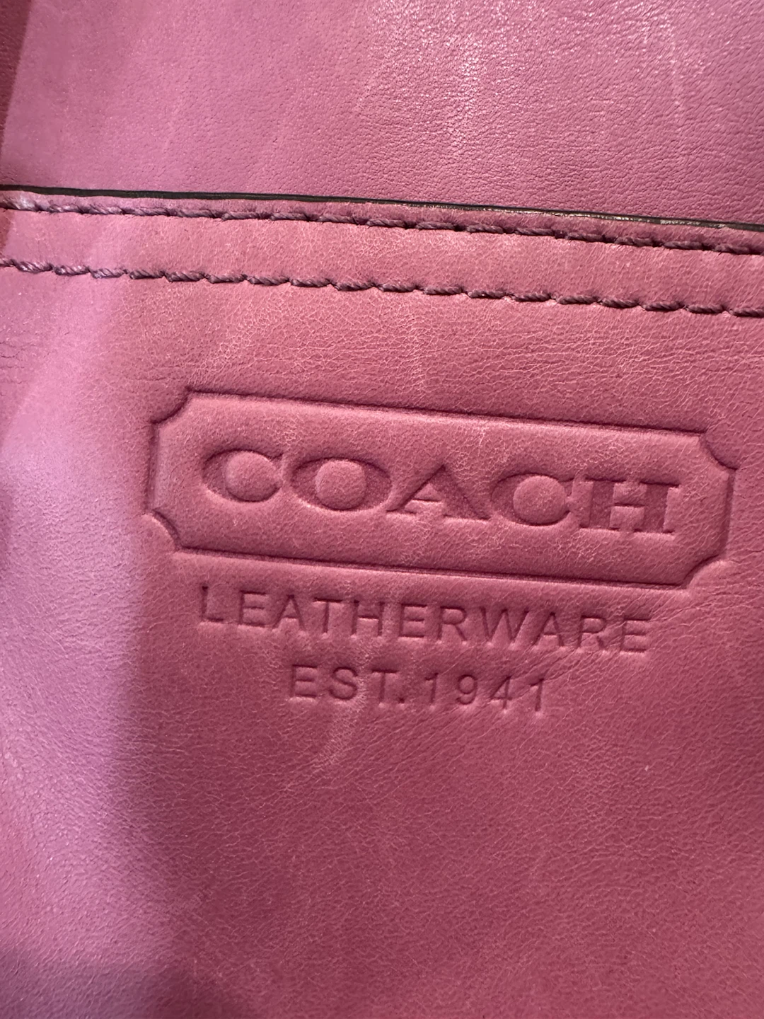 Coach Leather Handbag - photo 2