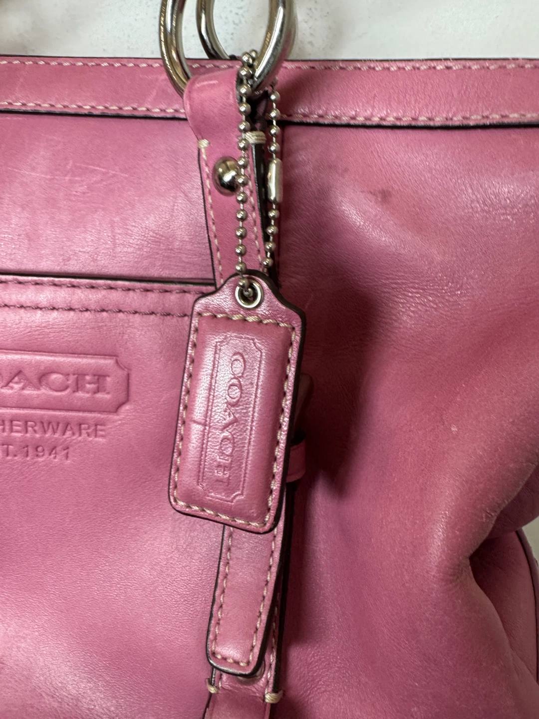 Coach Leather Handbag - photo 3