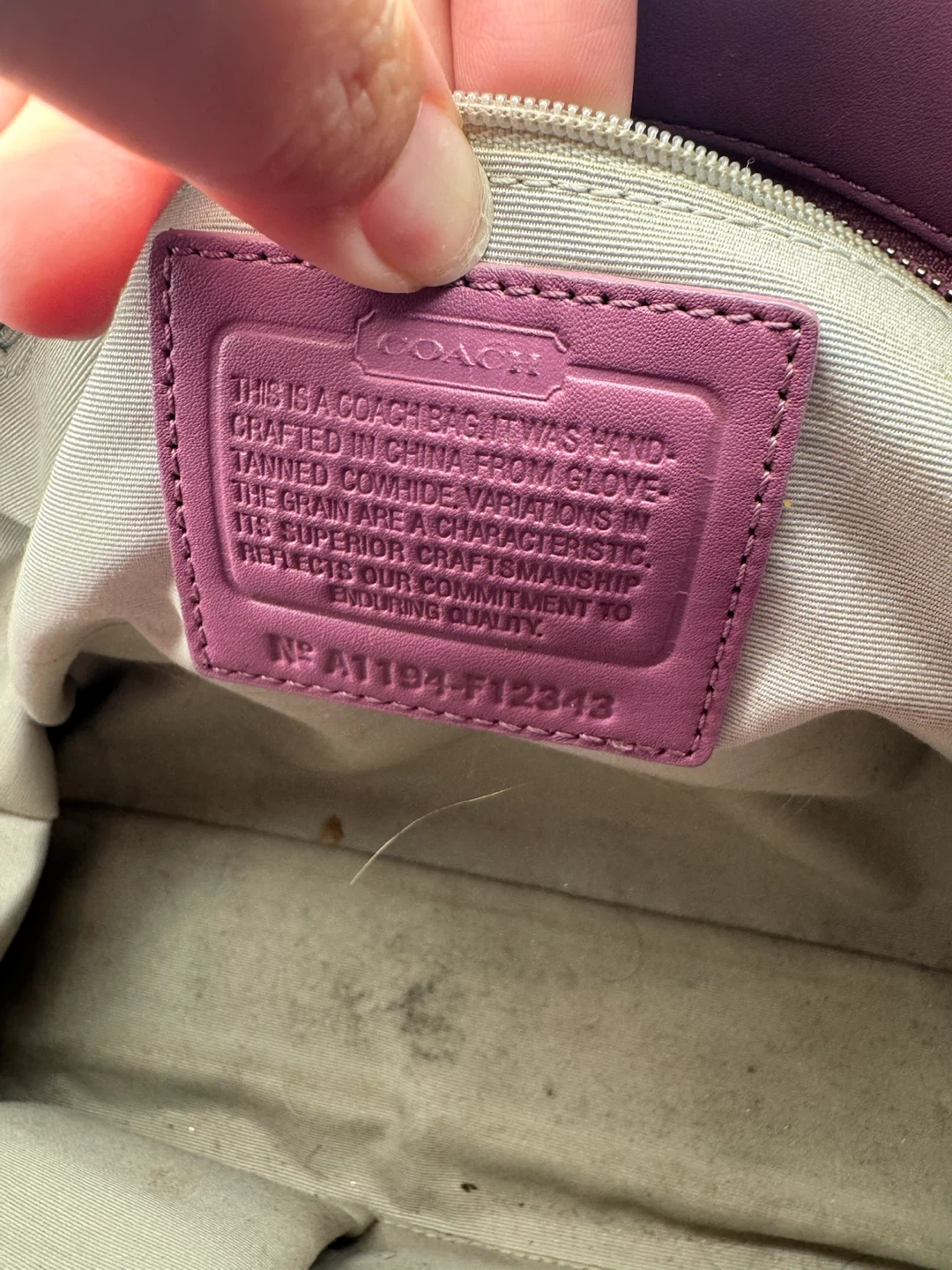 Coach Leather Handbag - photo 5