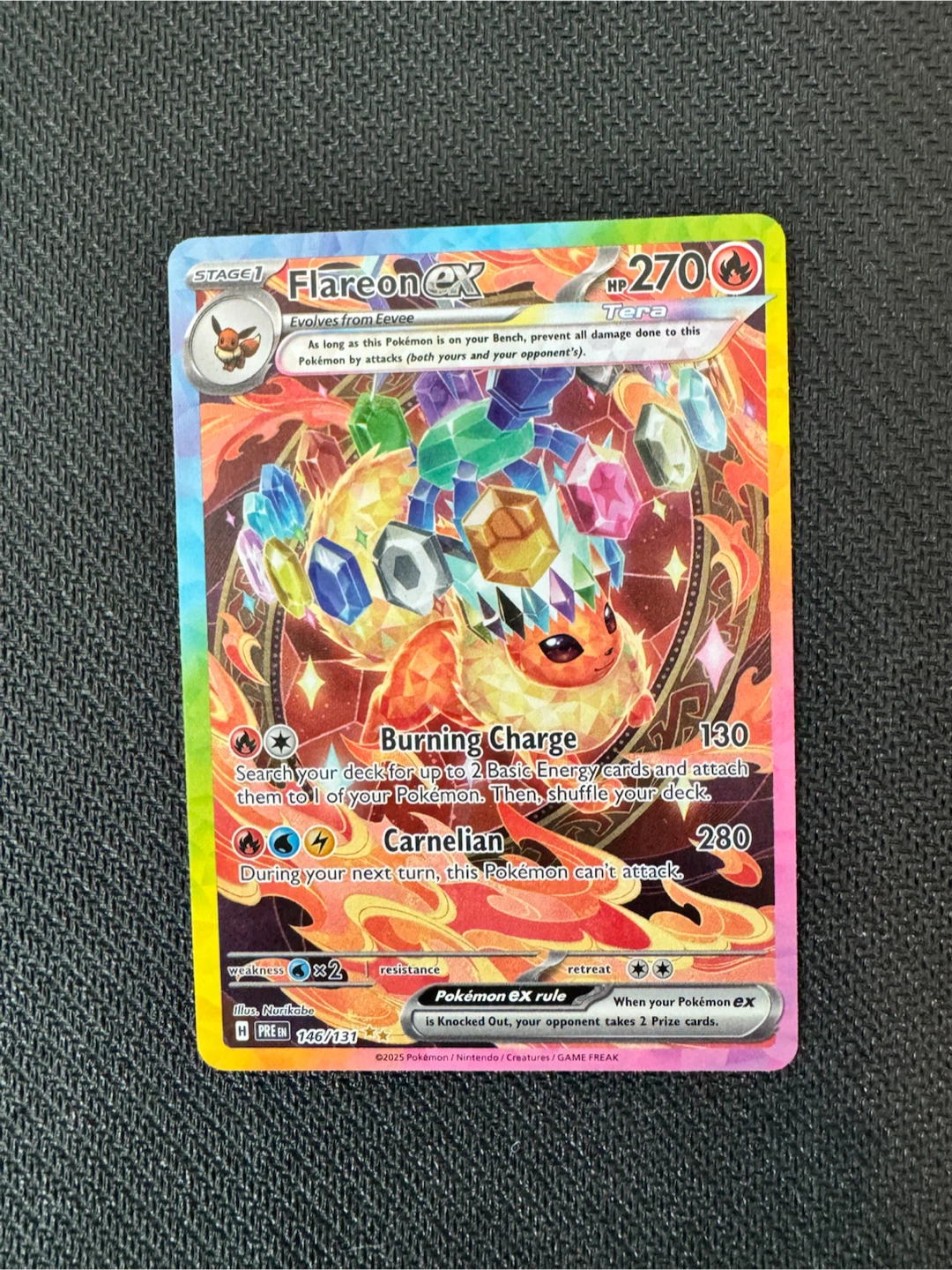 Pokemon Flareon Ex 146/131 SIR