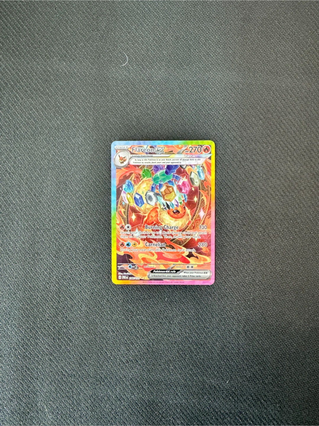 Pokemon Flareon Ex 146/131 SIR - photo 2