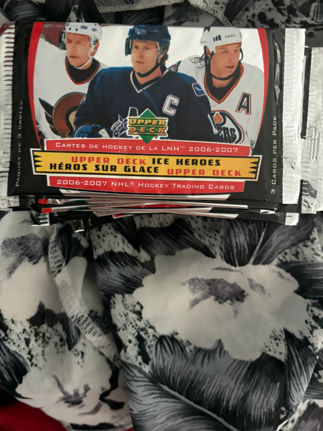 Upper Deck Hockey Cards with Canucks Ice Heroes 2006/2007