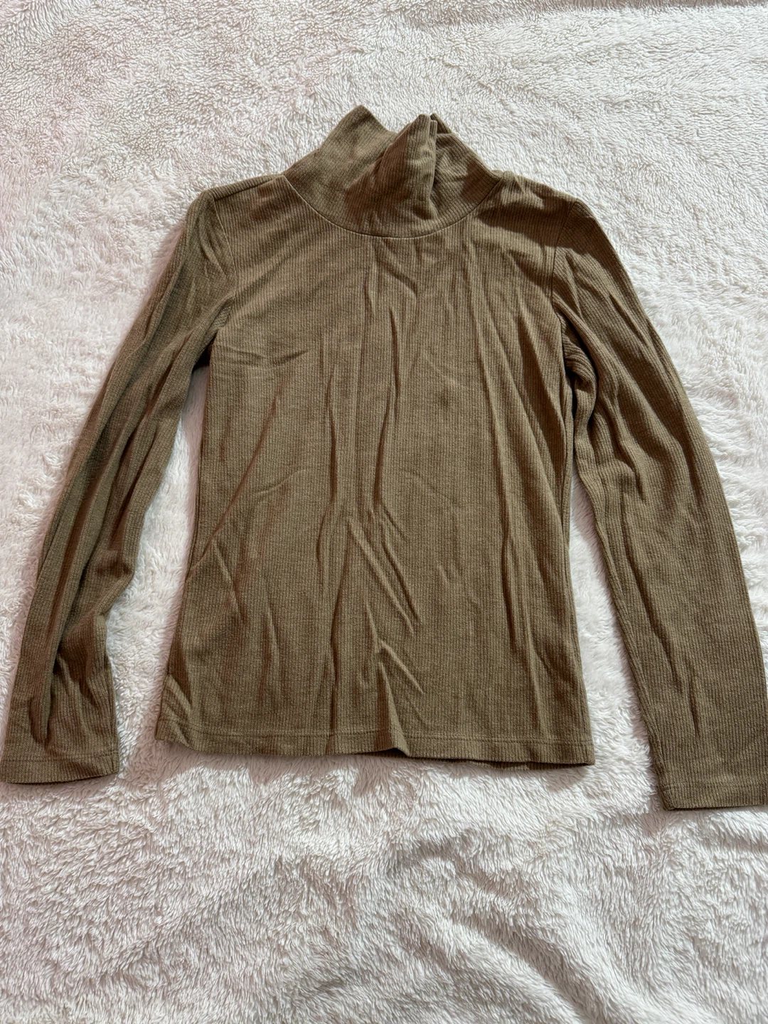 Ribbed Long Sleeve Tops