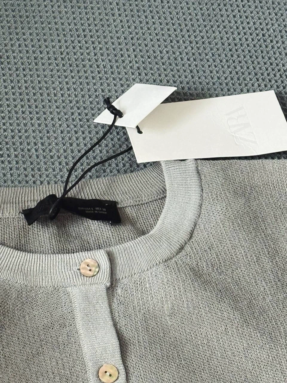 Zara Gray Gradient Cardigan – Size L - photo 3