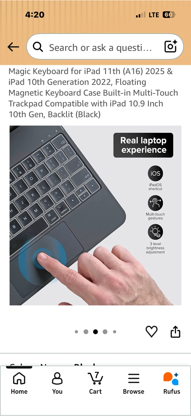 Magic Keyboard for iPad 11th Gen & 10th Gen - photo 4
