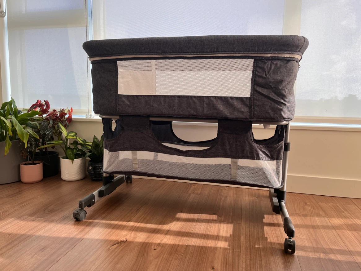Dark Grey Bassinet with Wheels - photo 5