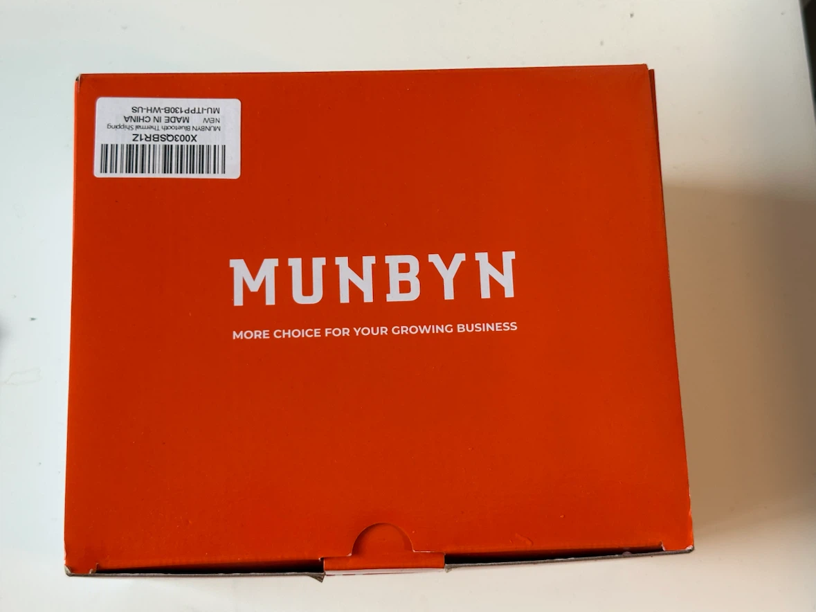 MUNBYN Thermal Label Printer — Brand New, Never Used