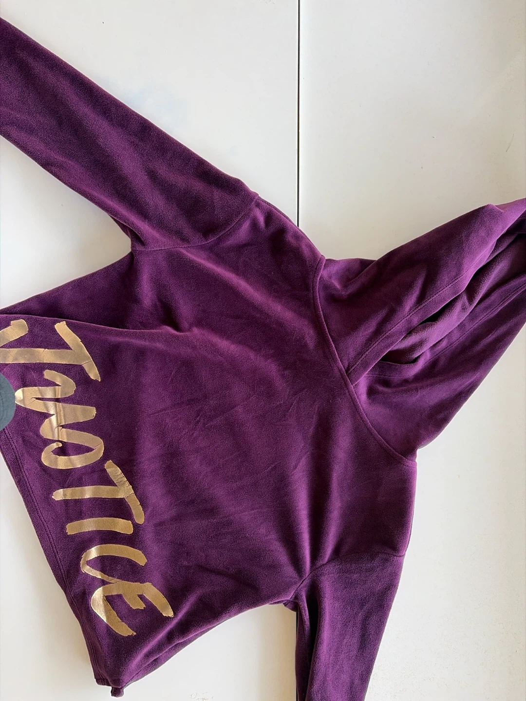 Justice Active Kids Purple Hoodie Size 10