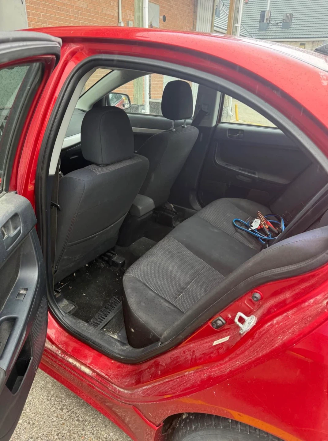 2009 Red Mitsubishi Lancer - photo 5