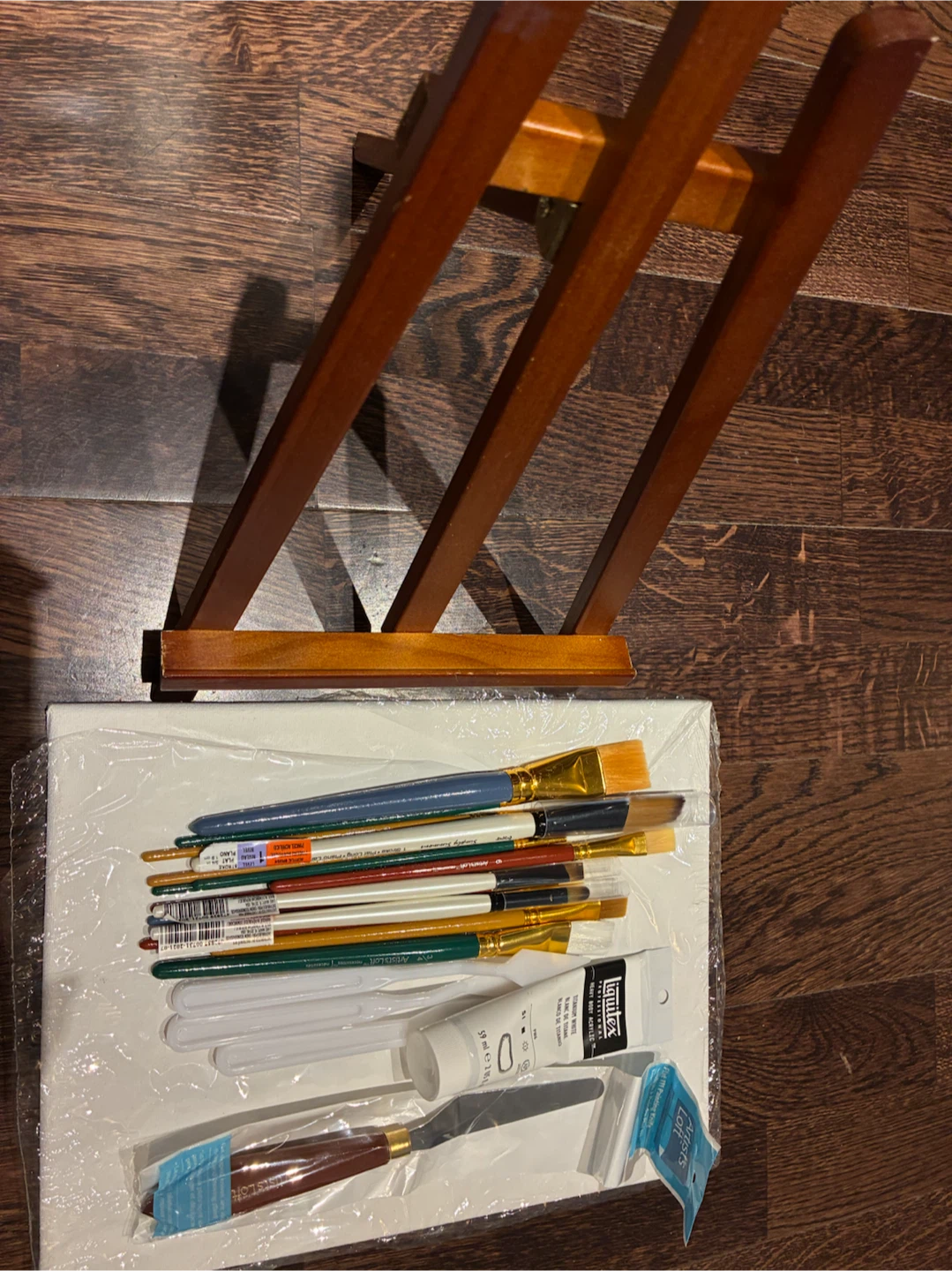 Winsor & Newton Galeria Acrylic Paint Set with Easel and Brushes - photo 4