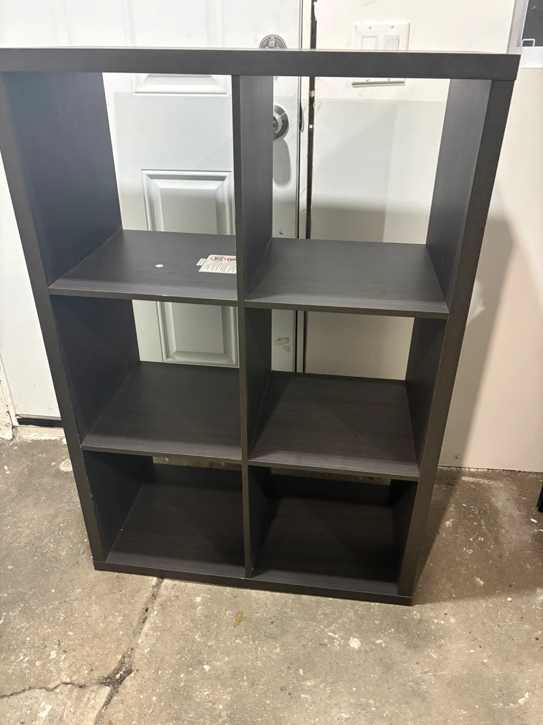 6-Cube Storage Shelf