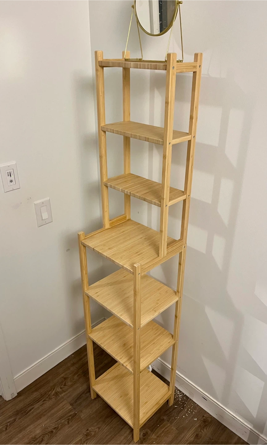 IKEA RAGRUND Shelf Unit - Bamboo