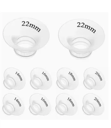 Replacement Breast Pump Flanges Various Sizes