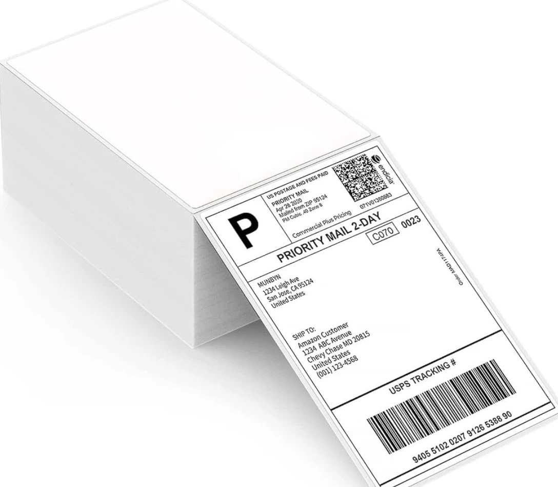 MUNBYN 4x6 Thermal Shipping Labels - Factory sealed
