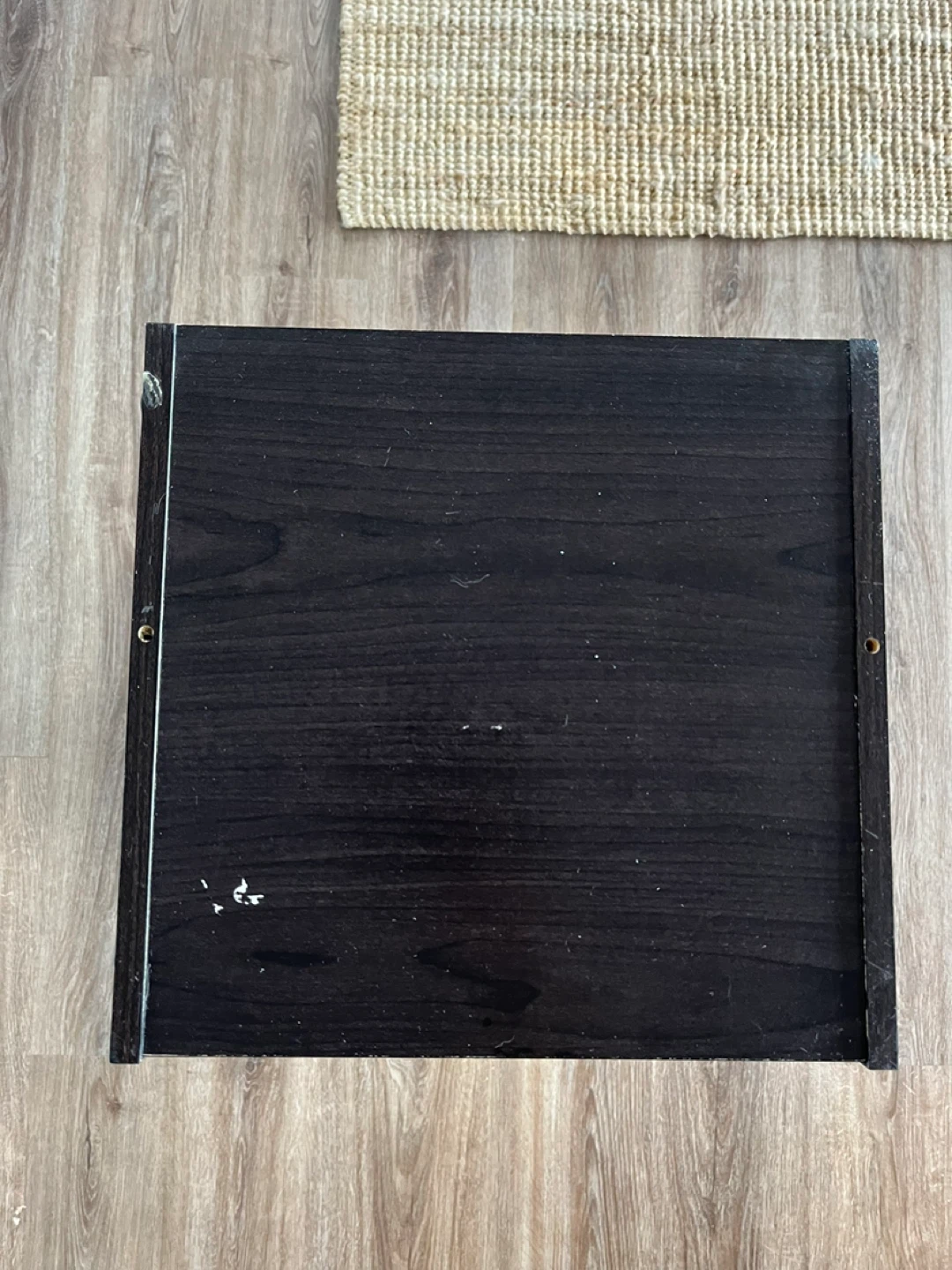 Dark Brown 3-Shelf Bookcase - photo 2