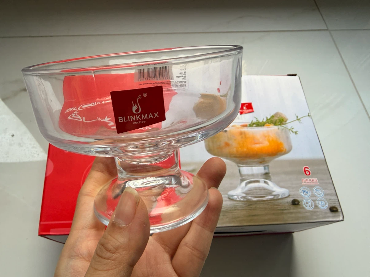 BLINKMAX Dessert Glasses - Set of 6